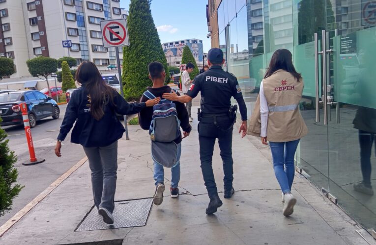 JOVEN ES LOCALIZADO EN PACHUCA
