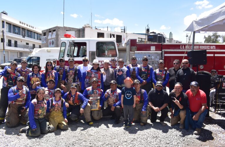 RECONOCEN LABOR DE BOMBEROS