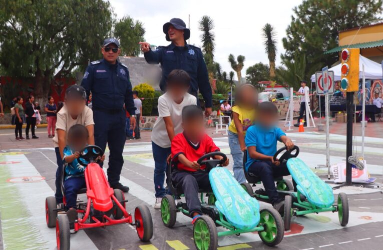 SSPH acerca a 818 niños a la Policía Estatal