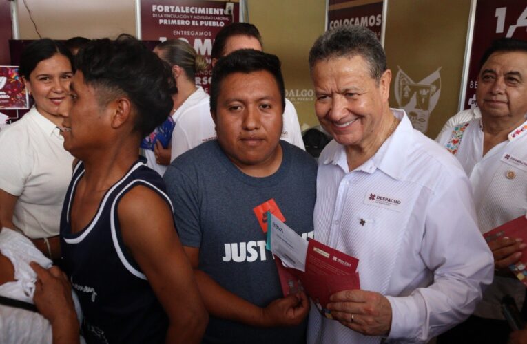 Hidalgo genera más de 39 mil empleos formales en cuatro años