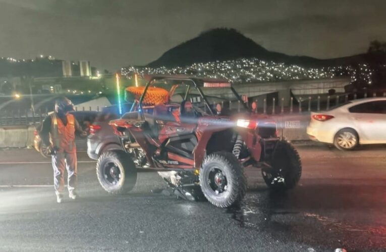 Ataque armado en la México-Pachuca termina con dos presuntos agresores arrollados
