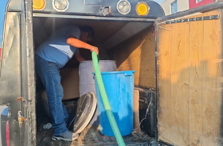 CONFLICTO POR DESABASTO DE AGUA