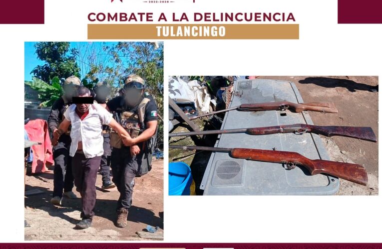 Rescatan a mujer privada de la libertad y detienen a su expareja en Tulancingo
