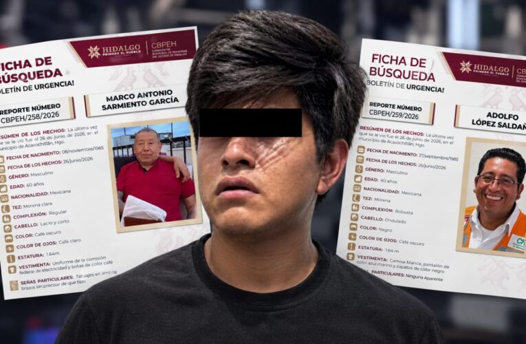 Vinculan a proceso a hombre por secuestro de dos servidores públicos
